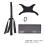 Volleyball Trainer Equipment Footwork Training Black 1pcs 2