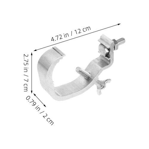 Stage Light Clamp For Djs With Heavy-Duty Aluminum Build 1