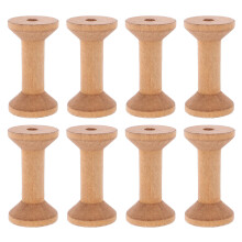 Raindrops Embroiderers Antique Wooden Spool Holder 8pcs