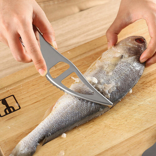 4Pcs Portable Fish Scale Remover With Bottle Opener Tool 2