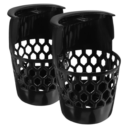 2 Pcs Pool Table Replacement Parts Professional Pockets Black