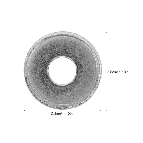 10 Pcs Roller Skate Accessories Metal Cushion Replacement Washers 2