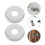 10 Pcs Roller Skate Accessories Metal Cushion Replacement Washers 10
