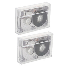 2 Pcs Cassette Tapes Audio Cassettes Recording Player