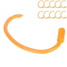 10 Stück Kuhnase-Ring Clips, verstellbar, aus Kunststoff & ungiftig, Geflügelzubehör Set