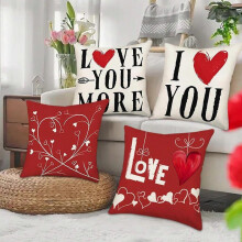 PC New Valentine's Day for Girlfriend Pillow Love Cushion Home Printing Pillow Set Sofa Bedside Cushion Flye256890