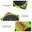 40 Sheets Splatter Targets Coloured Spot Stickers Paper For Range 8