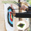 40 Sheets Splatter Targets Coloured Spot Stickers Paper For Range 6
