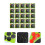 40 Sheets Splatter Targets Coloured Spot Stickers Paper For Range 10