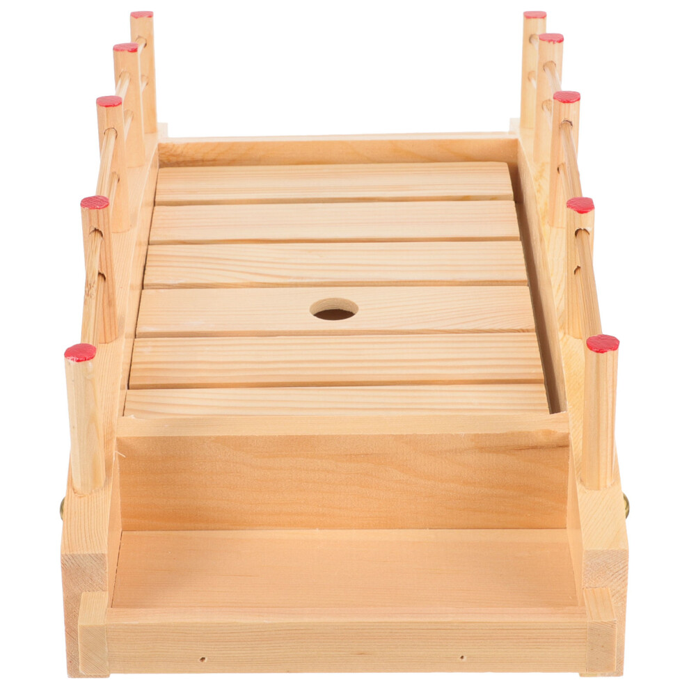 Japanese Sashimi Sushi Boat Plate Wooden 1pack-image-OPC-PK7KQMM-NEW