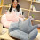 Cushion Grey Plush 1set 15.7x21.7in 9