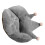 Cushion Grey Plush 1set 15.7x21.7in 8