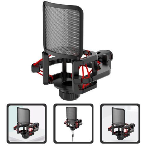 Mic For Microphone Pedestal Stand With Filter Accessory 2