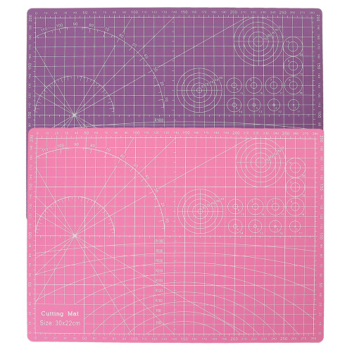 2 Pcs Scrapbooking Cutter Practical Cutting Mat Engraving 1