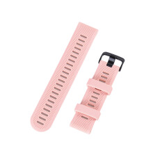 Pink Silicone Watch Strap Durable Breathable Pc Material Band