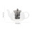 Loose Leaf Teapot Transparent Glass 1set 2
