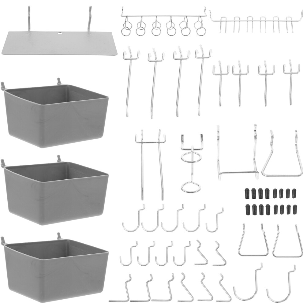 140 Pcs Peg Board Hooks Pegboard Organizer Accessories For Tools 3122125745417