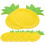 8Pcs Paper Pineapple Bulk Party for Kids 6