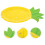 8Pcs Paper Pineapple Bulk Party for Kids 3