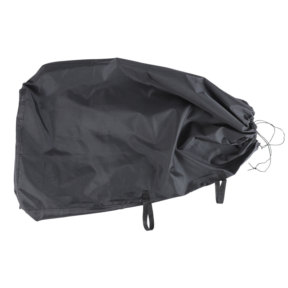 Pram Storage Bag Stroller Storage Bag Oxford Cloth 1Set Black Aboofan