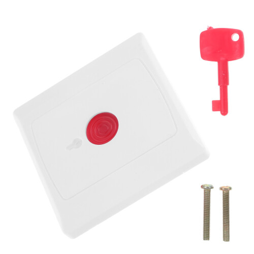 Emergency Button Plastic Red 1 Set