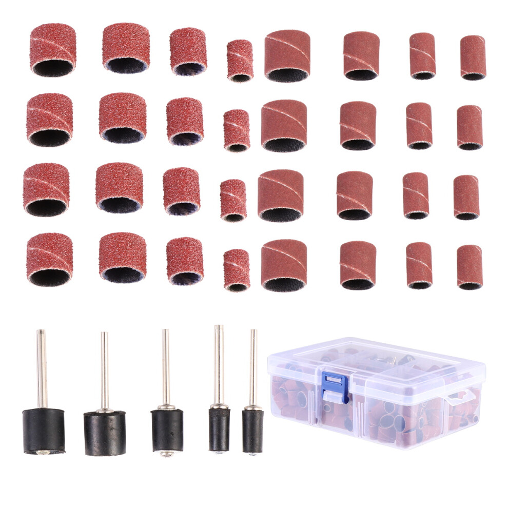 388 Pcs Grinding Head Sand Cloth Ring Sandpaper Band Drum Sander 3122125759360