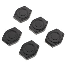 5pcs Mini S Webcam Cover Privacy Cover Security For Pc Black