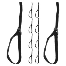 Nylon Wandelstok Gewrichtsbanden 10 Stuks 17,72x0,98x0,31 Inch