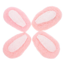 4 Pcs Rabbit Ear Accessories Newborn Bandless Warmers Bunny Ears