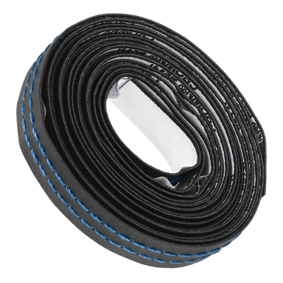 Universal Pu Car Trim For Vehicle Interior Decoration Blue 3122125768164