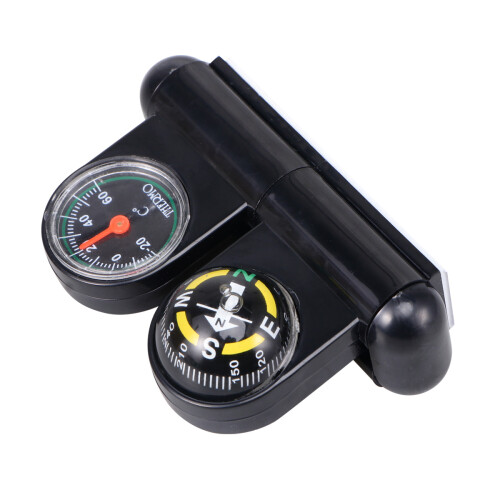 Car Compass Thermometer Dashboard Accessories Automotive Navigation
