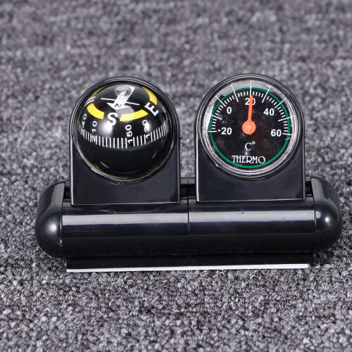 Car Compass Thermometer Dashboard Accessories Automotive Navigation 1