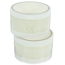 Clear Adhesive Stickers Sealing Sticker Opp 2 Rolls