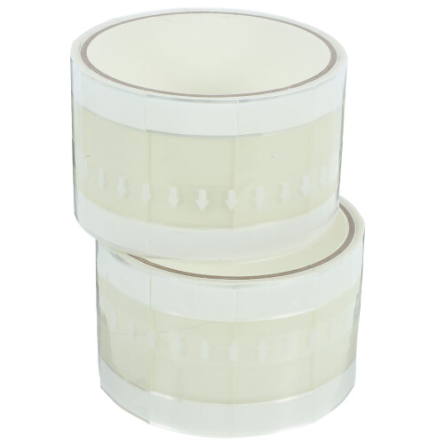 Clear Adhesive Stickers Sealing Sticker Opp 2 Rolls