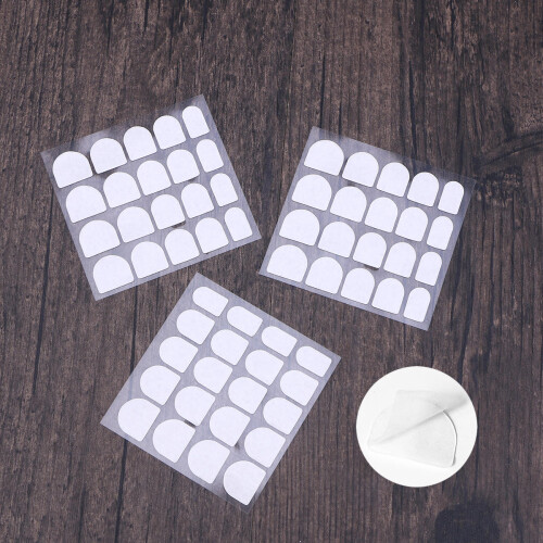 10 Sheets Nail Art Double Sided Tape Double-Sided False Glue Sticker 2