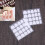 10 Sheets Nail Art Double Sided Tape Double-Sided False Glue Sticker 8