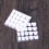 10 Sheets Nail Art Double Sided Tape Double-Sided False Glue Sticker 10