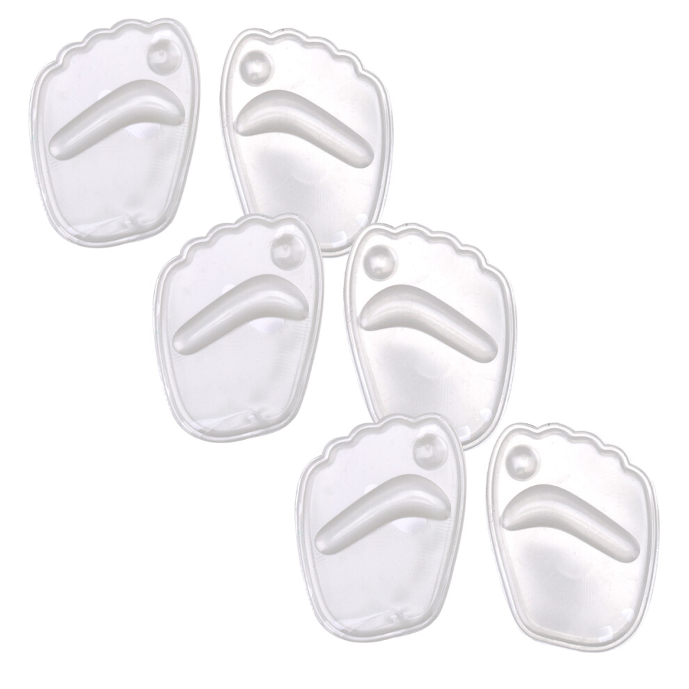 Happyyami 3 Pairs Half Size Pad Women's Heel