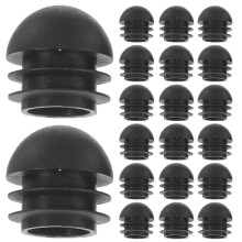 30 Pcs Spherical Tube Plug Furniture Leg Protectors Chair Inserts