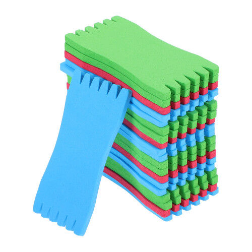 Fishing Line Holder Eva Foam Assorted Color 20pcs