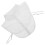 White Fake Collar Chiffon 1pack 14.2x14.2x0.4in 7