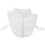 White Fake Collar Chiffon 1pack 14.2x14.2x0.4in 9