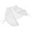 White Fake Collar Chiffon 1pack 14.2x14.2x0.4in 6