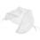 White Fake Collar Chiffon 1pack 14.2x14.2x0.4in 1