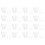 100pcs Clear Trapezoid Dessert Cups Portable Appetizer Cups 1