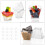100pcs Clear Trapezoid Dessert Cups Portable Appetizer Cups 5