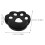 4 Pcs Tennis Racket Shock Absorber Template Sun Visor Black 11