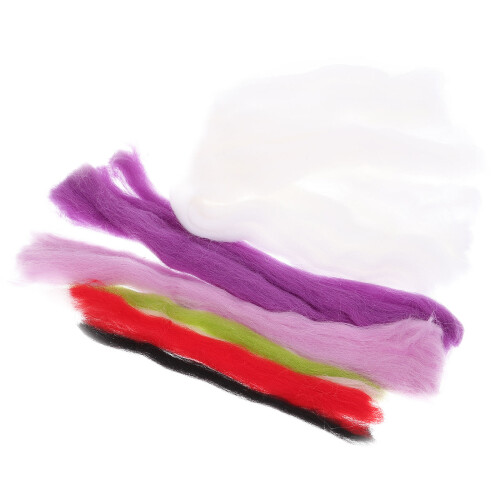 1 Set Rabbit Felt Tool Felt Purple Rabbit 2