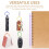 50 Pcs Colorful Ring Loose-Leaf Binding Binder Office 6