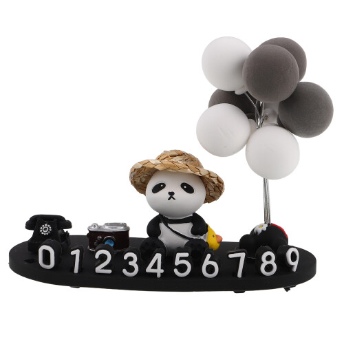 Multi Plastic Car Dash Decorations For Parking Lots 1 Set